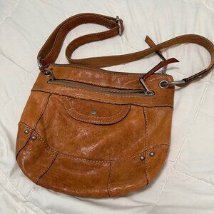 Fossil Vintage Leather Crossbody Bag